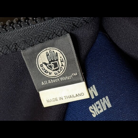 Body Glove Wetsuit Medium Mens Black & Blue Neoprene 2.1mm Jammer Shortie - Picture 13 of 15